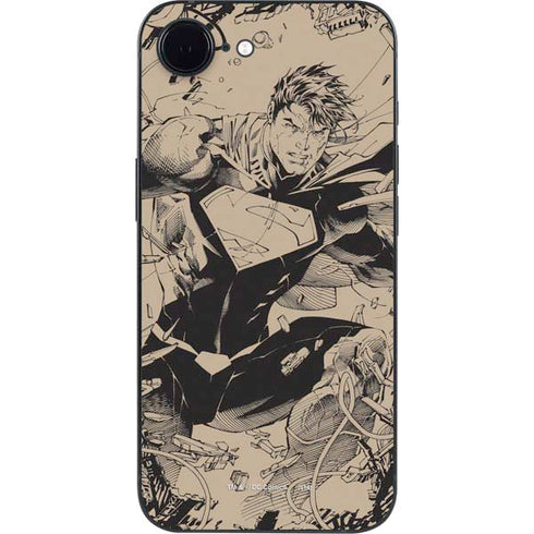 DC Comics Superman Unchained #1 Original Cover Pencils iPhone 16e Skin